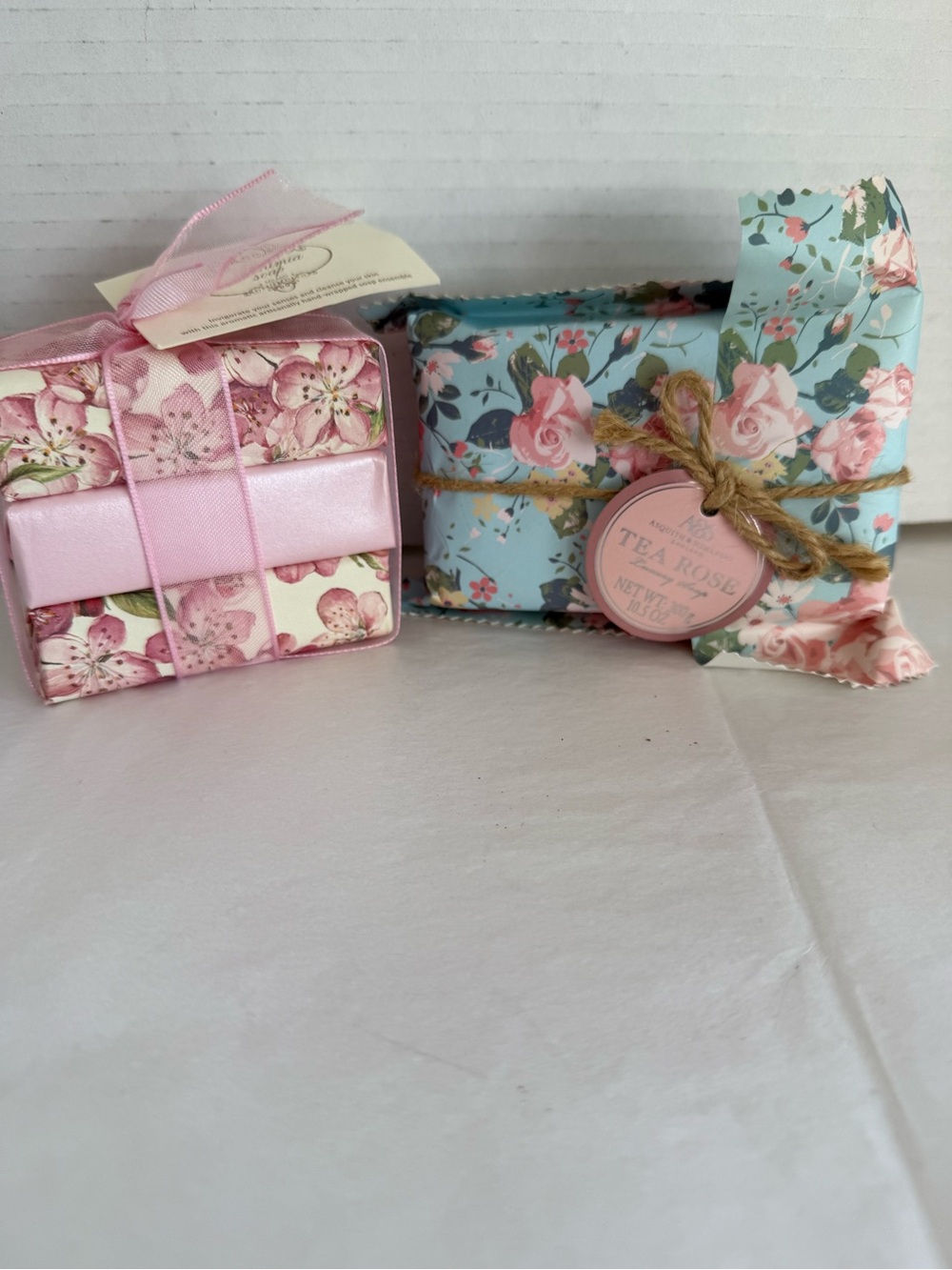 Grouping of Four Bars of Luxury Soap Brand New in Packages